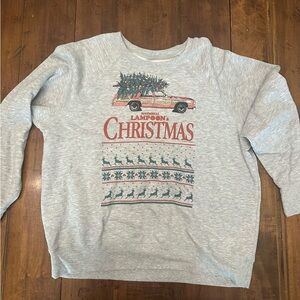National Lampoons Christmas Gray Sweatshirt